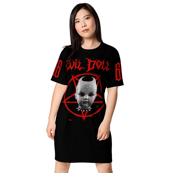 EVIL DOLL T-SHIRT DRESS product image (1)