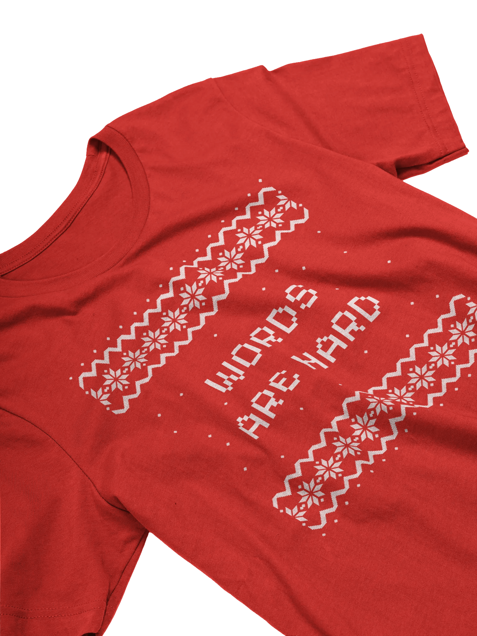 Holiday Words Are Hard Tee product image (2)