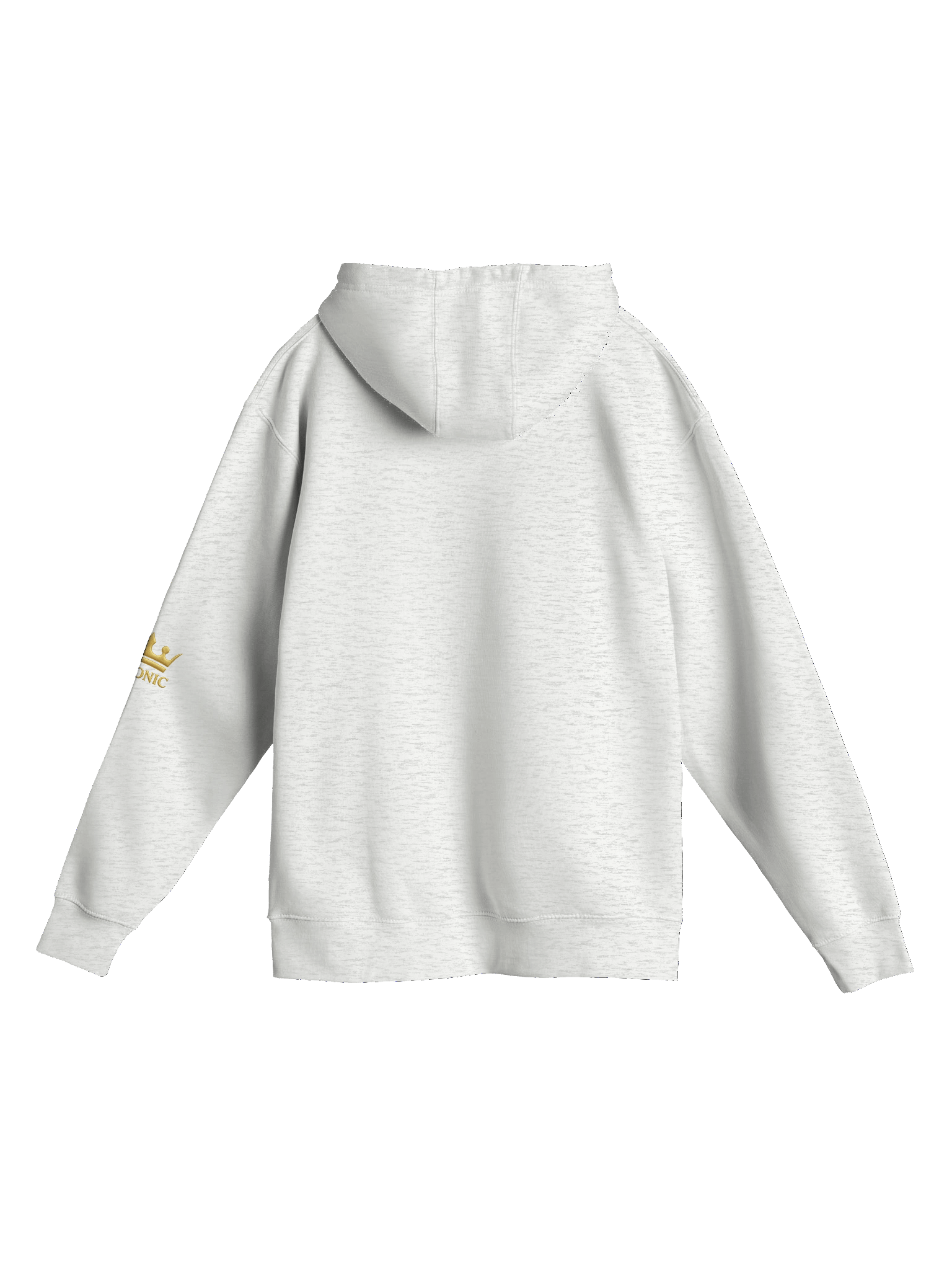 C² ICONIC Gold Metallic Logo Pullover Hoodie product image (4)