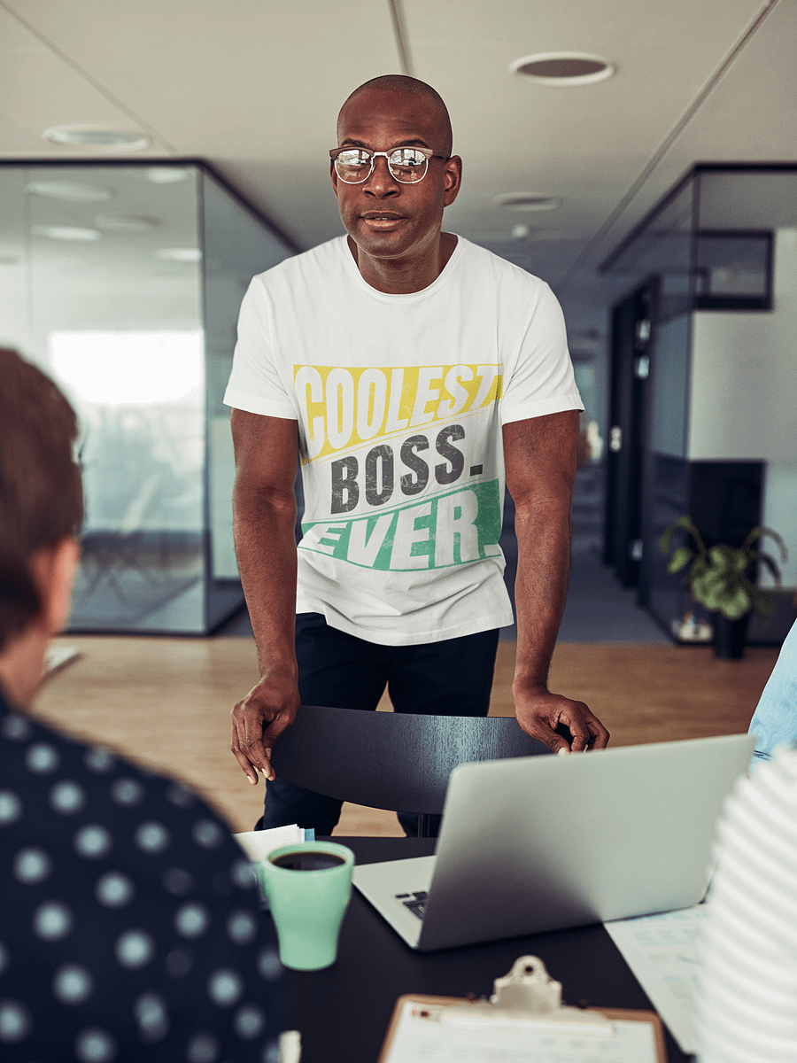 Special Edition Heavyweight T-Shirt – Coolest Boss Ever | Ultra-Soft, Elevated Fit & Leadership-Inspired product image (4)