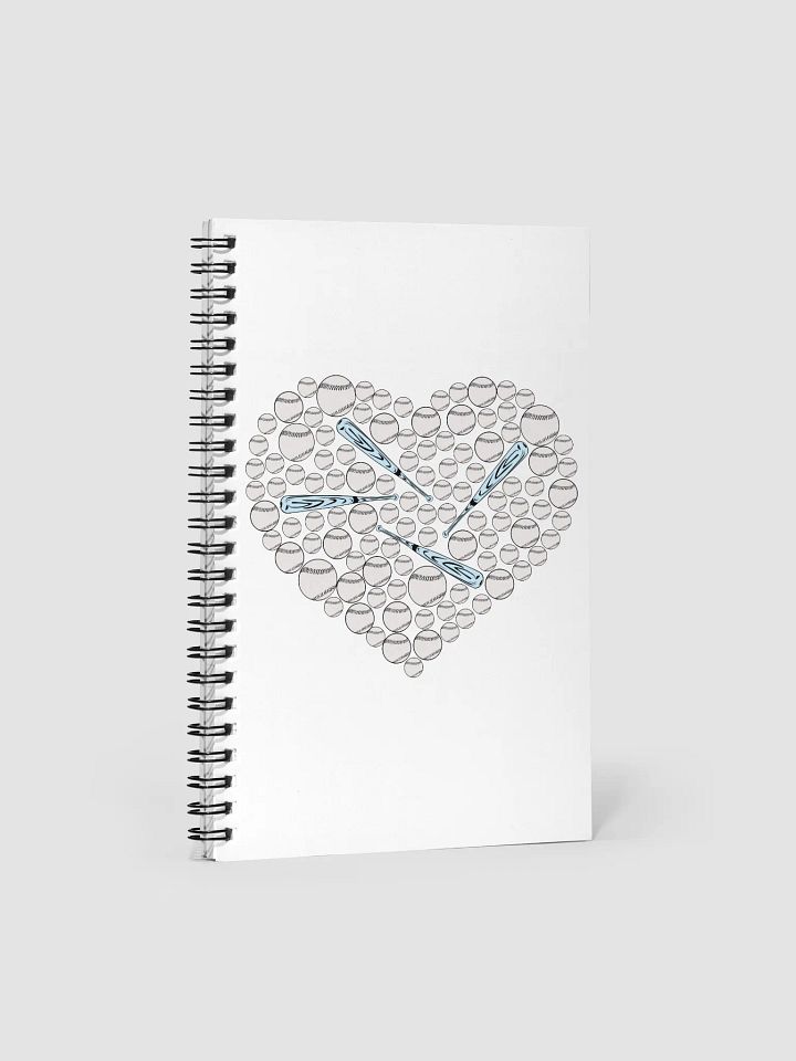 Pure Heart Baseball Dreams Spiral Notebook product image (1)