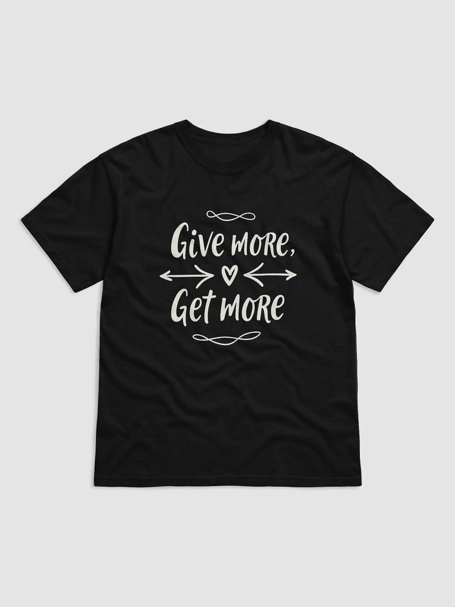 Unlock the Power of Giving: Jennifer Lopez -Give More, Get More- T-Shirt – Wear the Mindset That Transforms Lives! product image (1)
