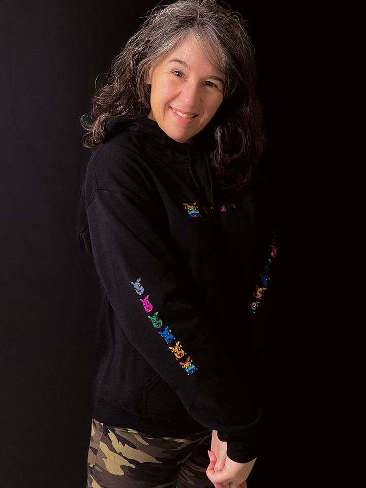 TiaLaughs Hoodie with RooKrew Kangaroo Badges product image (1)