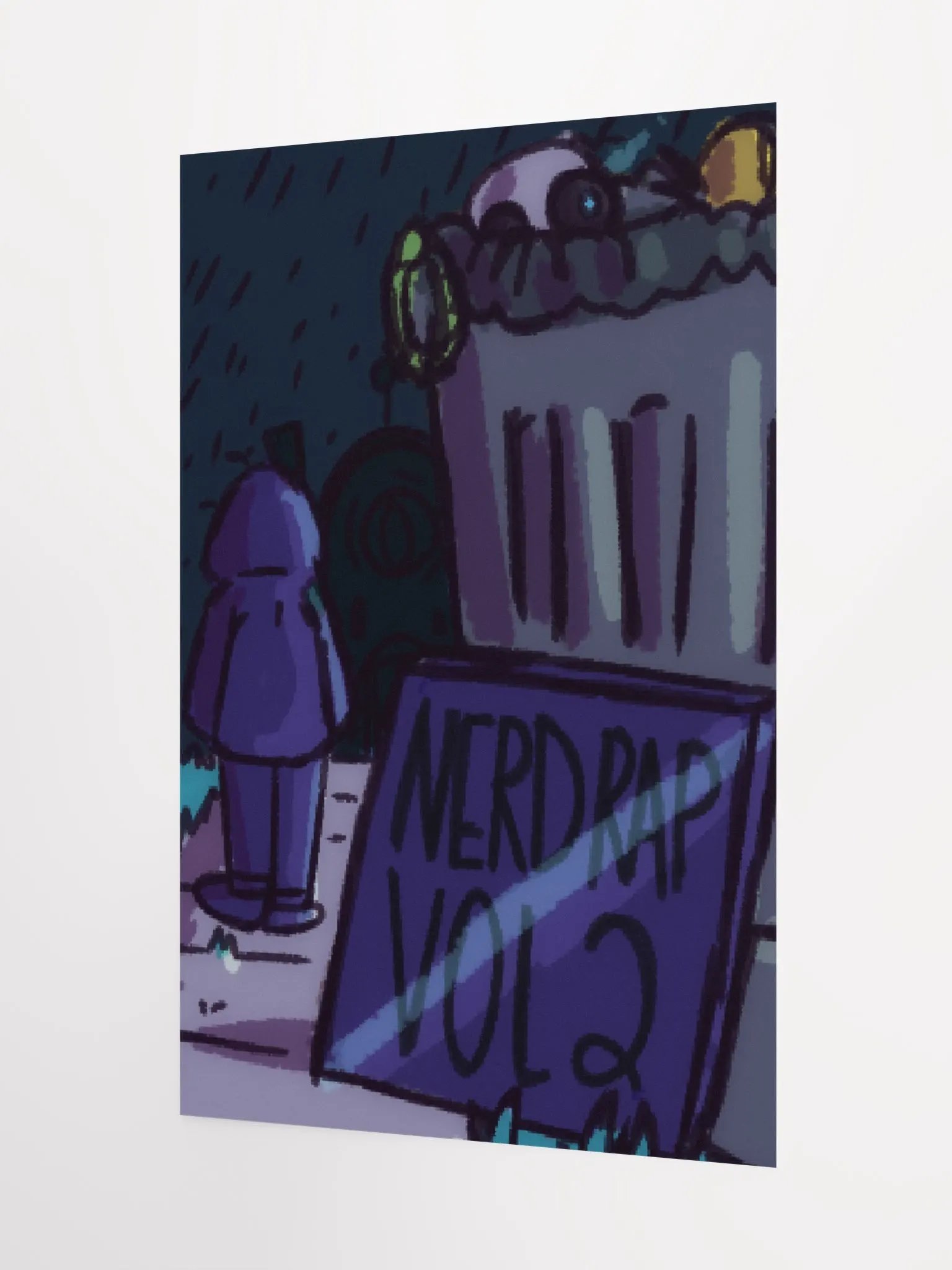 Nerd Rap Vol. 2 Paper Poster product image (8)