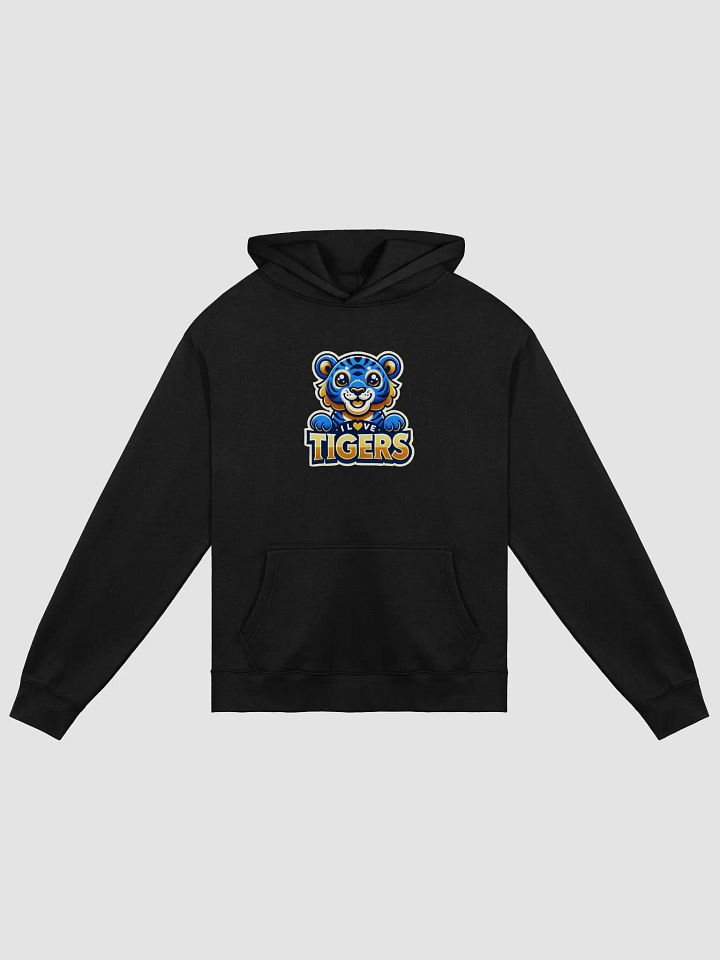 Cheerful Tiger Love Oversized Hoodie product image (1)