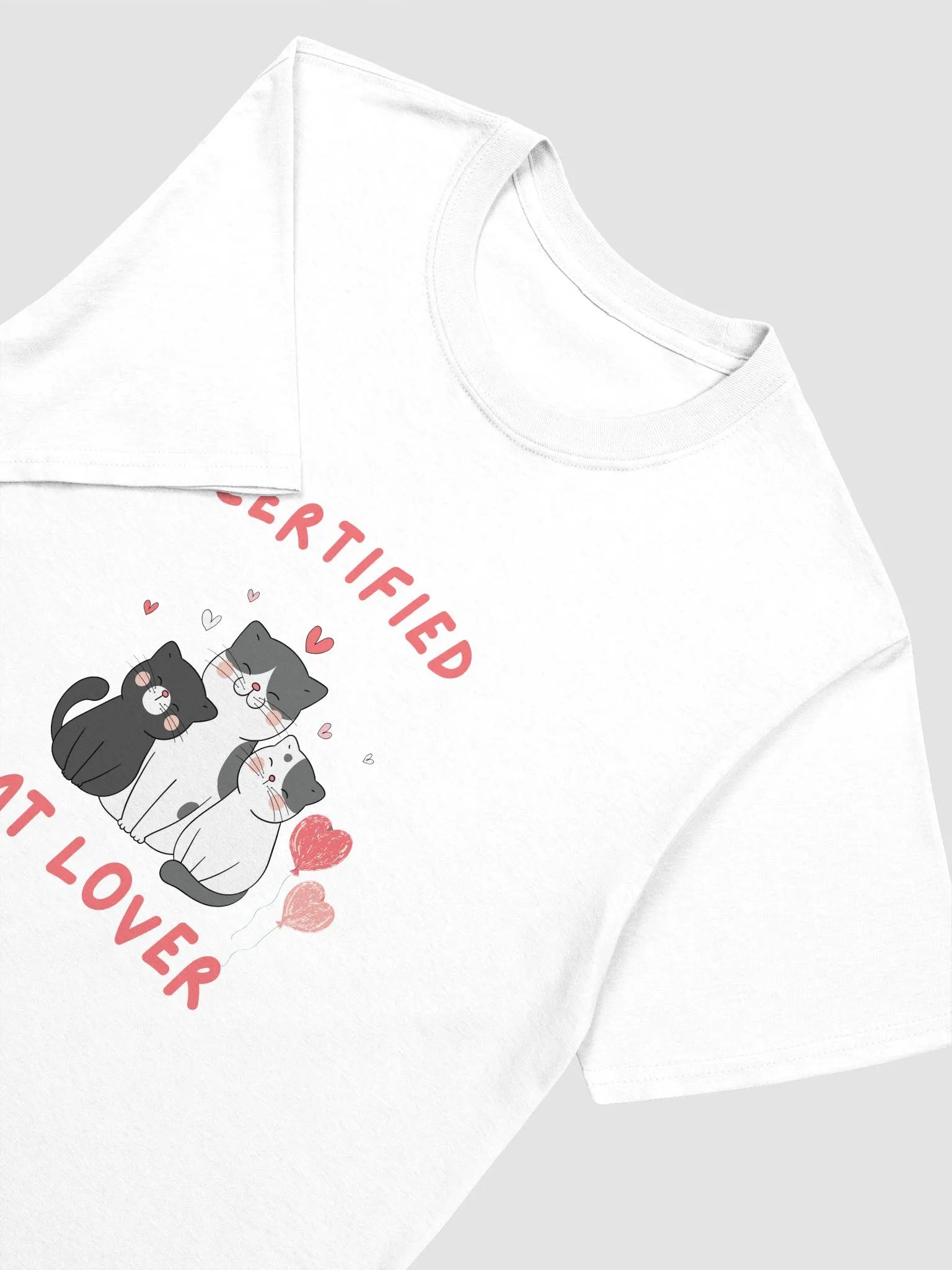 Certified Cat Lover T-Shirt product image (2)