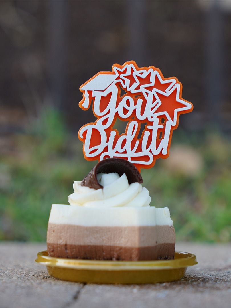 You Did It! - Graduation Topper - Laser Cut Design File product image (9)