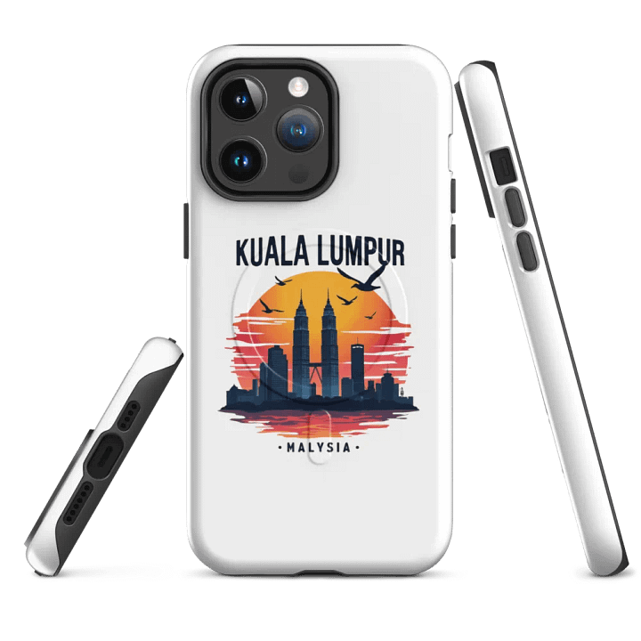 Kuala Lumpur Sunset iPhone® MagSafe® Tough Case product image (4)