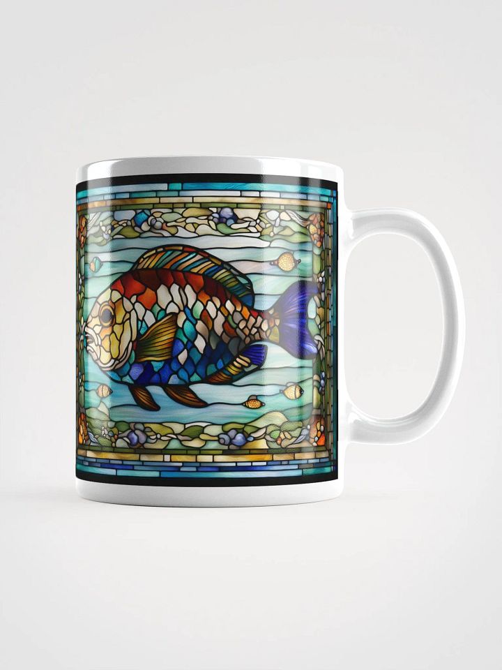 #003 - Snapper Fish Stained Glass Mug product image (2)