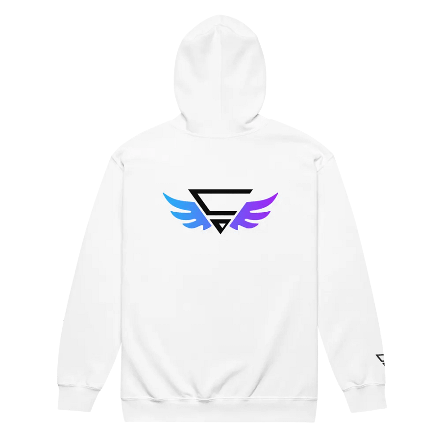CraytoX Zip-Hoodie - White product image (4)
