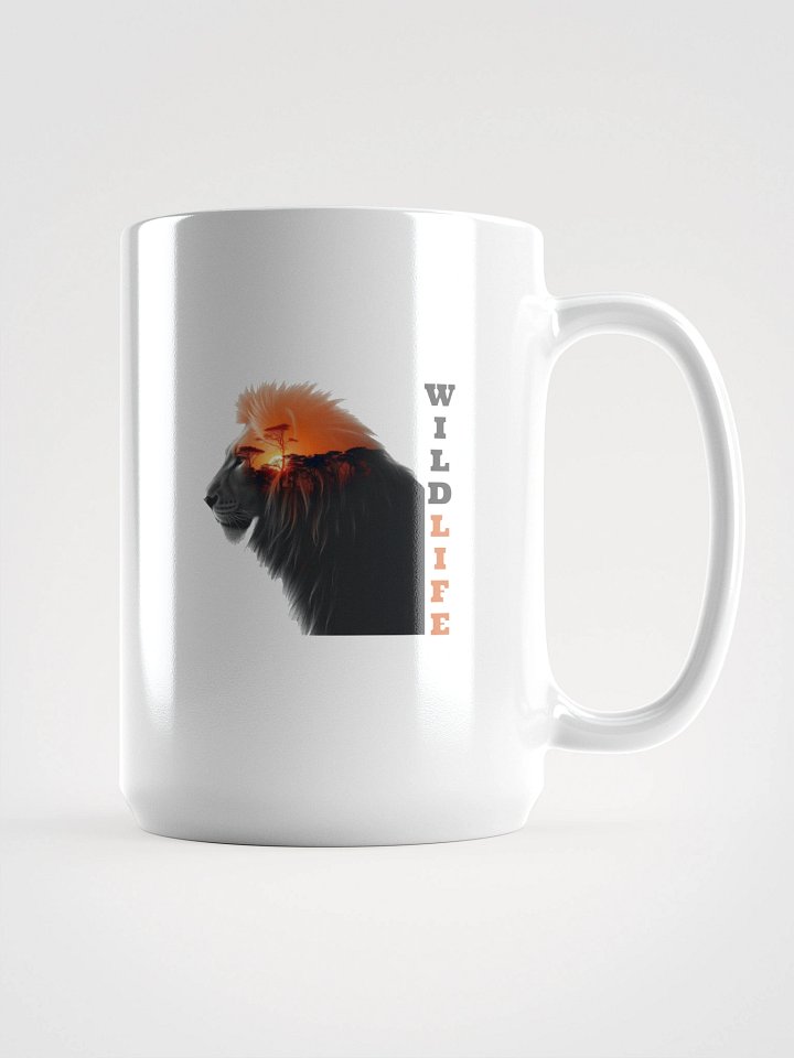 Wildlife Sunset Lion Mug product image (1)