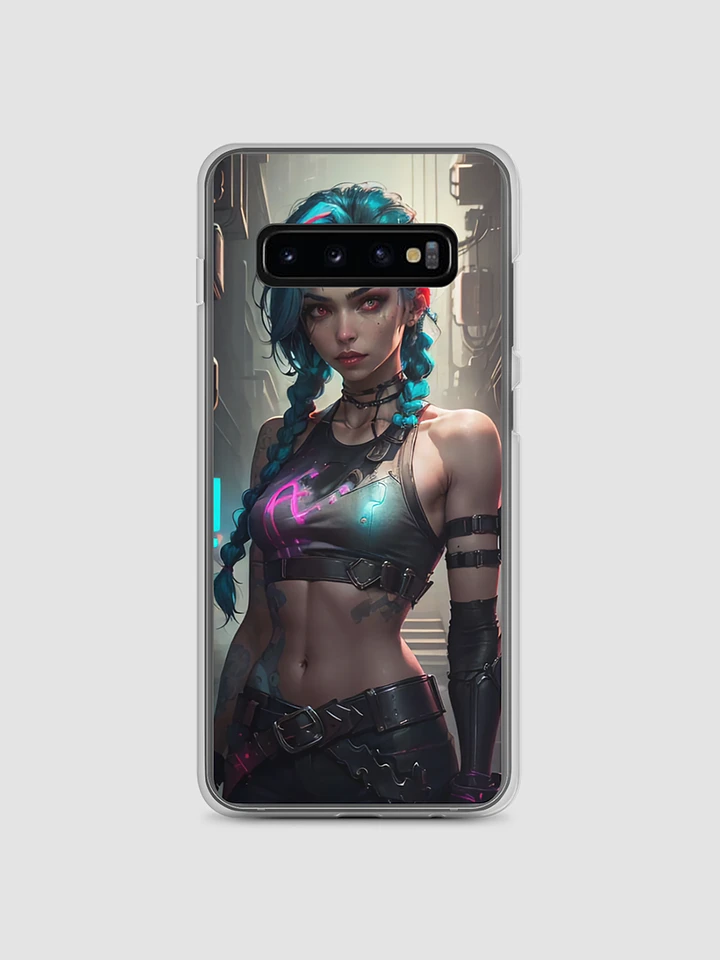 Jynx League of Legends Inspired Samsung Galaxy Phone Case - Fits S10, S20, S21, S22 - Mystic Design, Durable Protection product image (1)