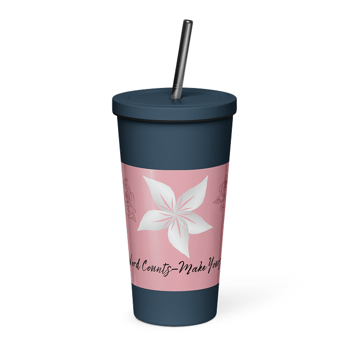 Kindness Blossom Insulated Tumbler product image (1)