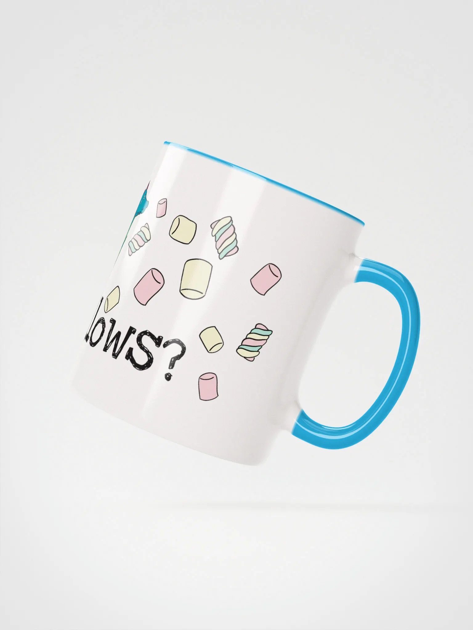Will there be... Marshmallows? Multicolour mug product image (12)