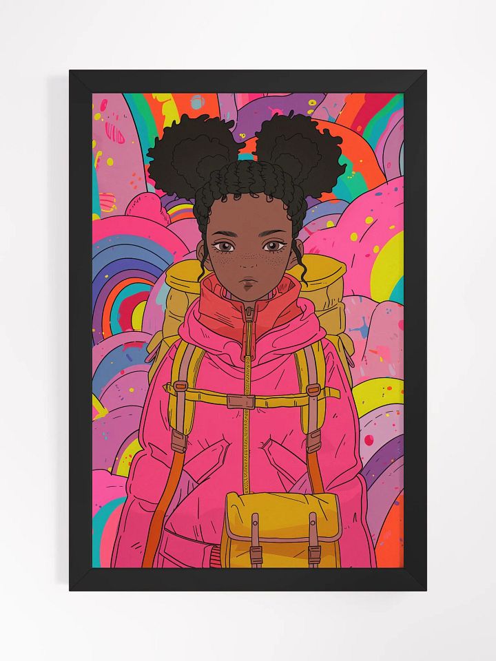 Color Pop Cool: Urban Teen Vibes Pop Art Framed Poster product image (1)