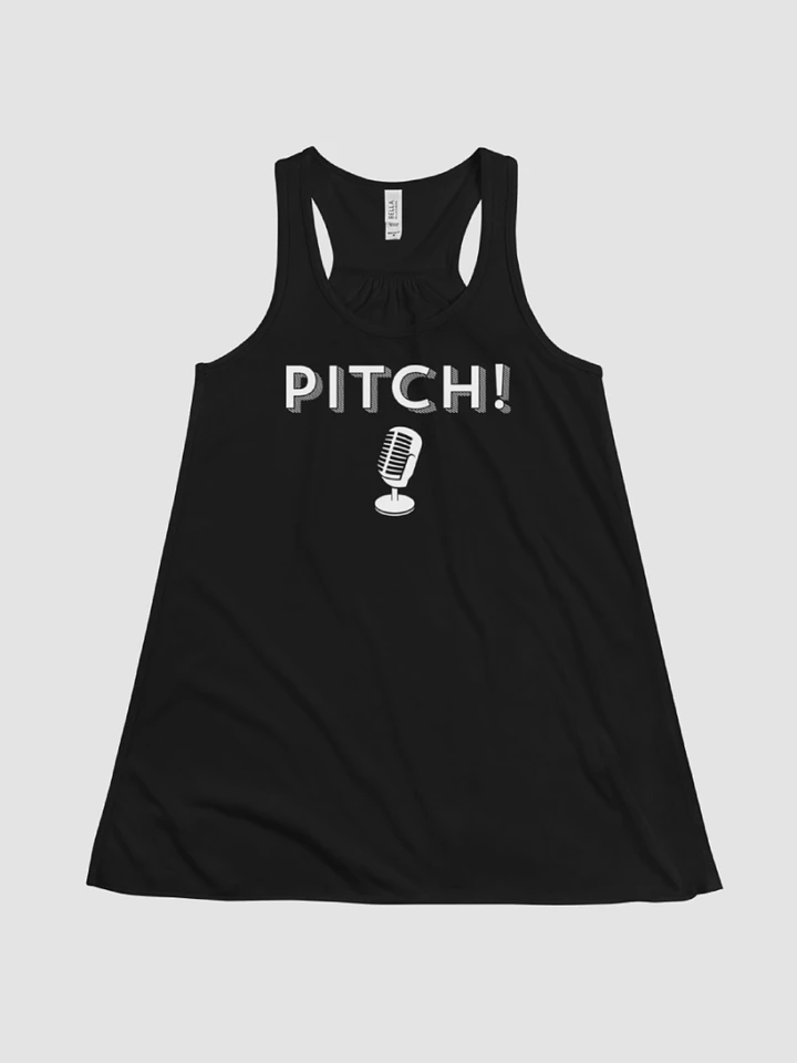 Pitch! - Women's Flowy Racerback Tank - Bella+Canvas product image (1)