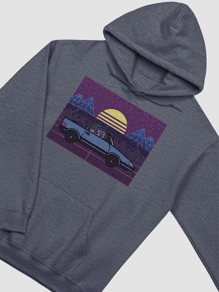 Synth ride classic hoodie product image (5)