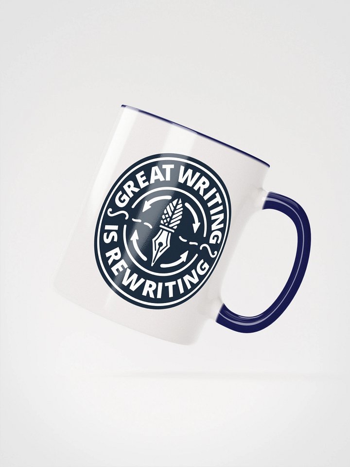 Great Writing Is Rewriting—Ceramic Mug with Color Inside (11 & 15oz) product image (25)