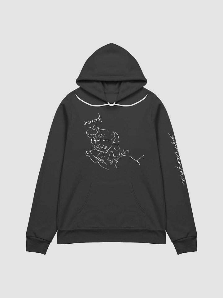 Plush Horrors White Outline, Pullover product image (1)