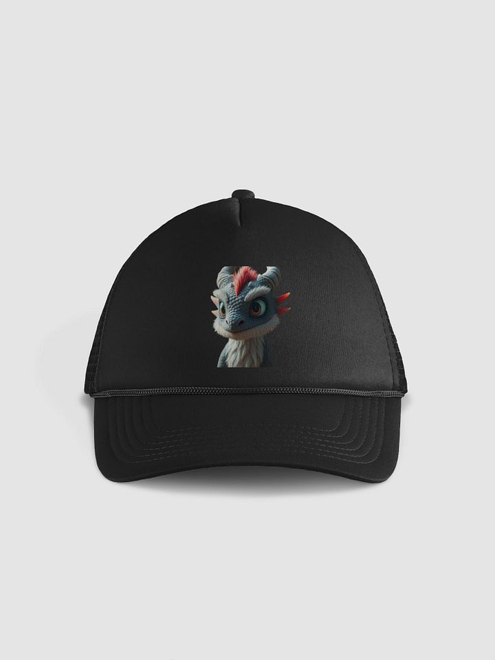 🐉 Valucap Foam Trucker Hat — Black/Black & Black/Red product image (1)