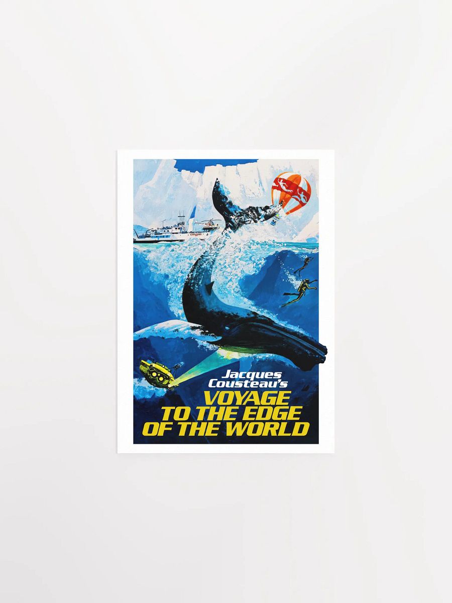 Voyage to the Edge of the World, 1976 — Jacques Cousteau movie poster product image (7)