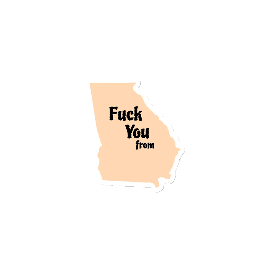 Georgia Insult Die-Cut Magnets product image (1)