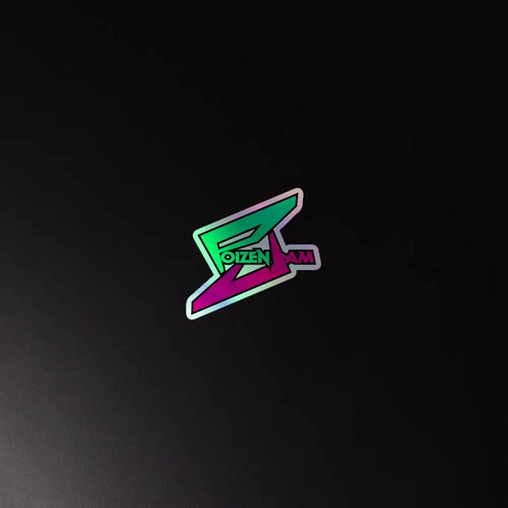 PoizenJam Logo Holographic Sticker product image (4)