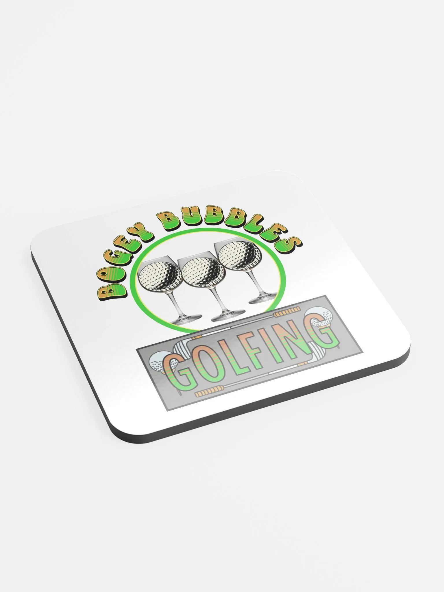 Bogey Bubbles Golfing Coasters product image (3)