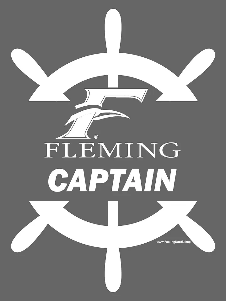 Fleming - T-Shirt - Dark Shirt w/White Logo product image (2)