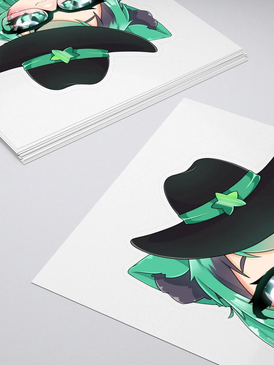 Mintzey Moon Half Chibi (Cowgirl) (Full Border) Sticker product image (4)