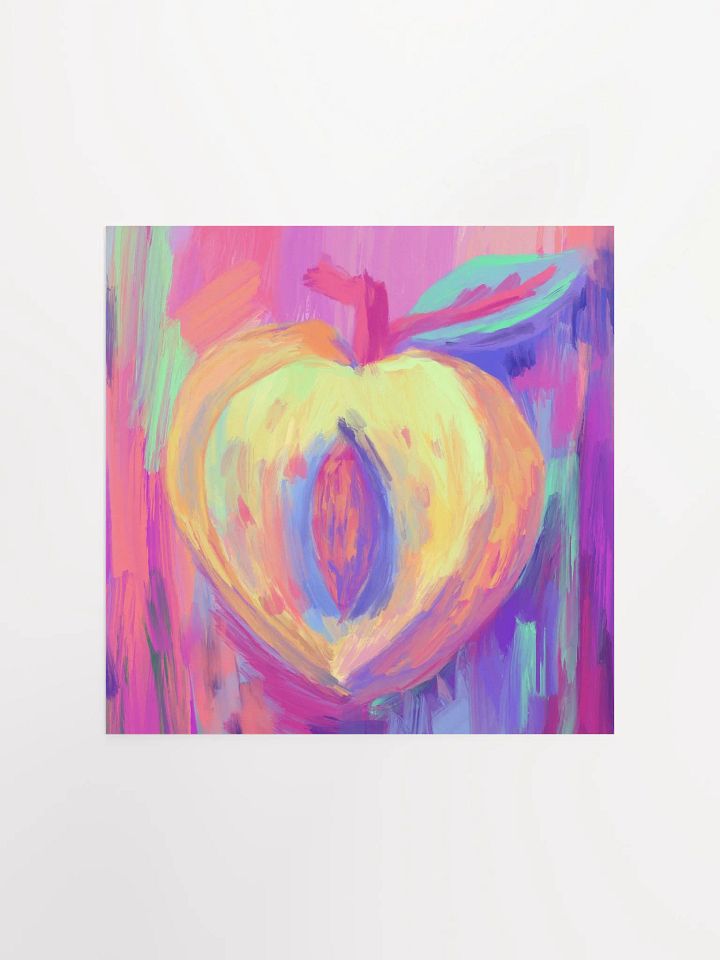 Peach Study Art Print product image (1)