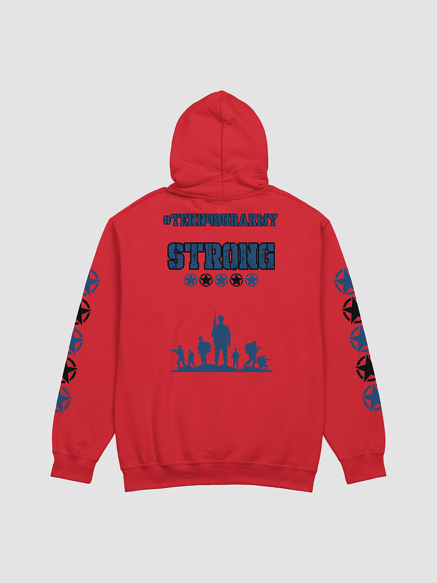 #TeNN4OURARMY Hoodie - Blue & Black product image (8)