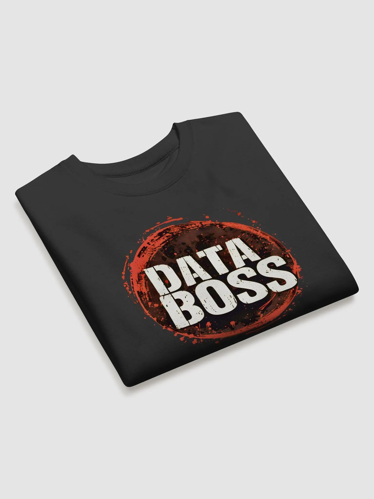 DATA BOSS Design Long Sleeve Pullover - Cozy, Comical, and Stylish for Tech Lovers product image (15)