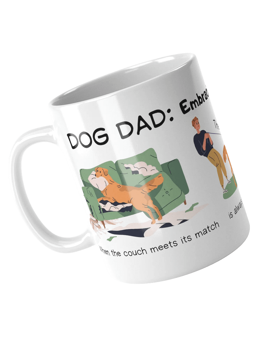 Dog Dad Chaos Ceramic Mug product image (5)