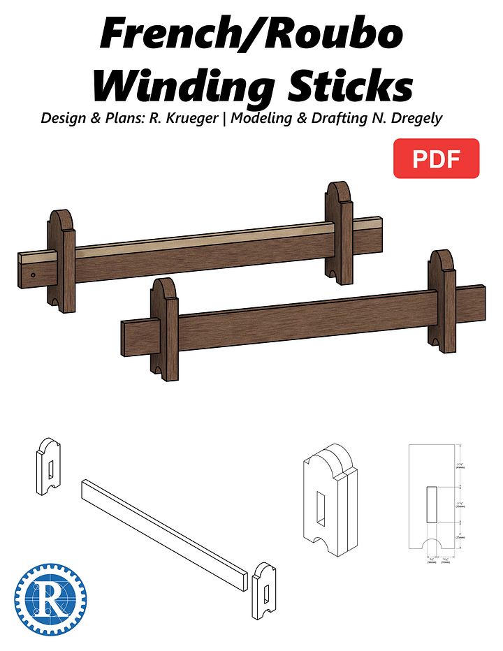 Plans: French/Roubo Winding Sticks product image (1)