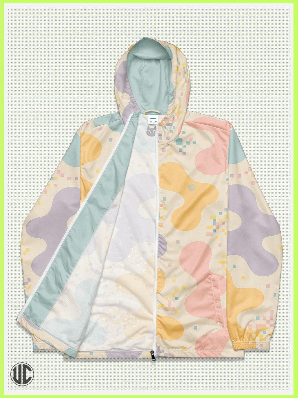 Theo’s Digital Wave - Windbreaker product image (1)