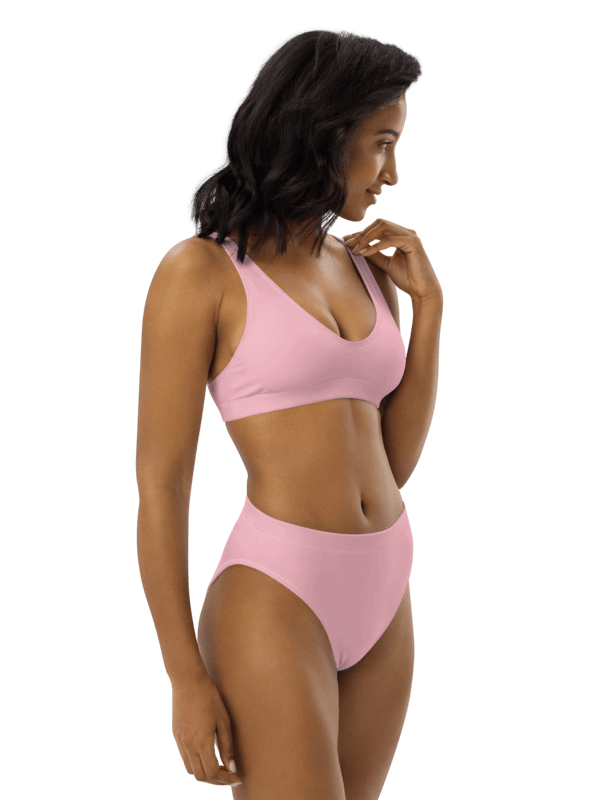 Plain Color Pink Bikini Set product image (3)