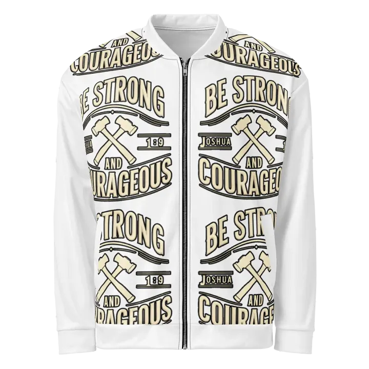 Be Strong and Courageous Bomber Jacket product image (1)
