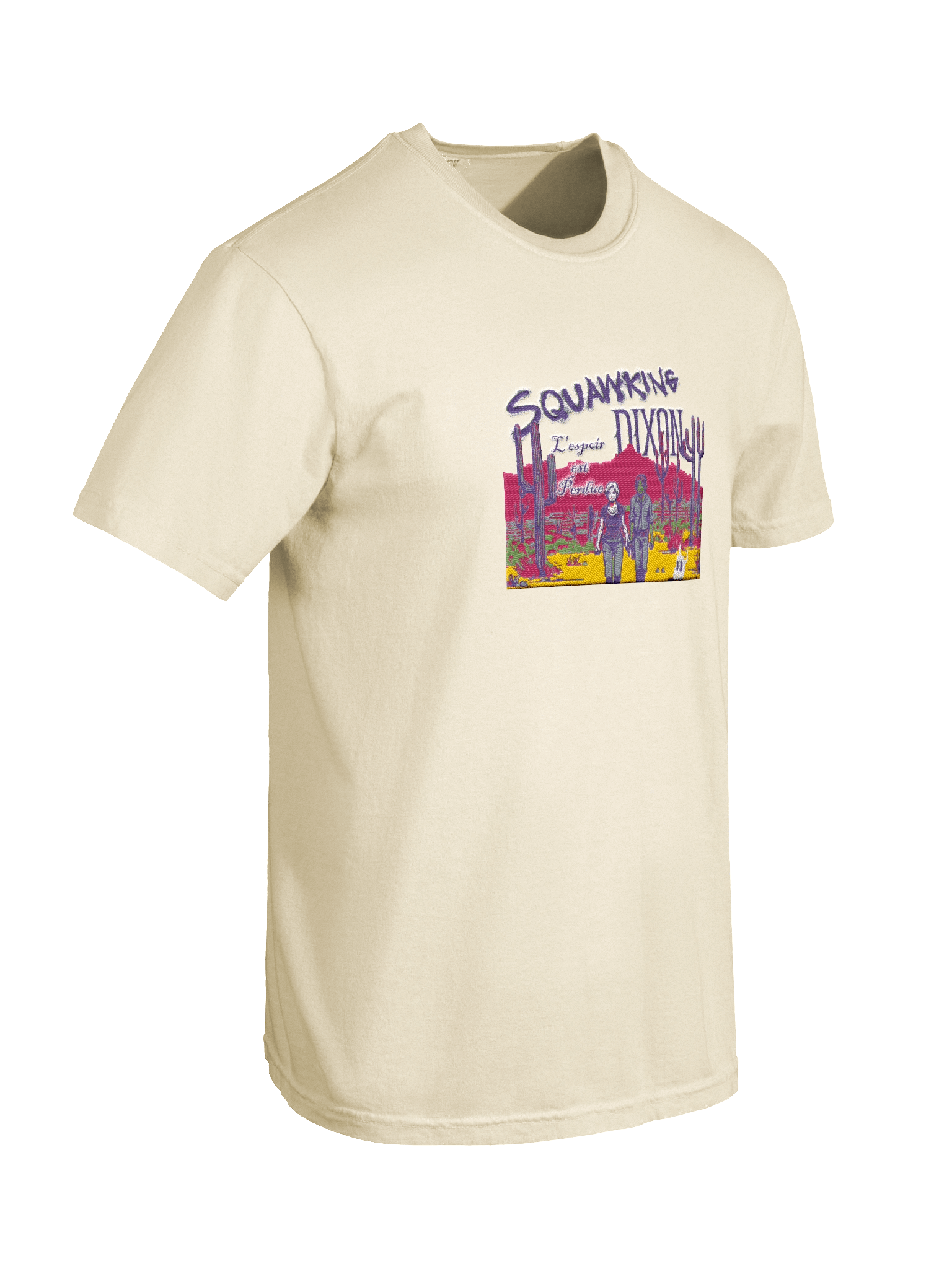 TWD: Daryl Dixon |Embroidered Heavyweight T-Shirt product image (5)