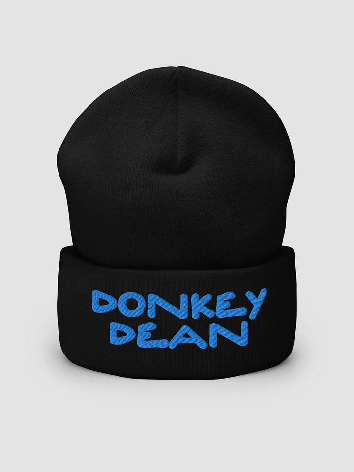 [DonkeyDean] Embroidered Cuffed Beanie product image (1)