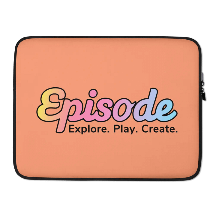 Episode Laptop Sleeve Orange With Gradient Logo product image (2)