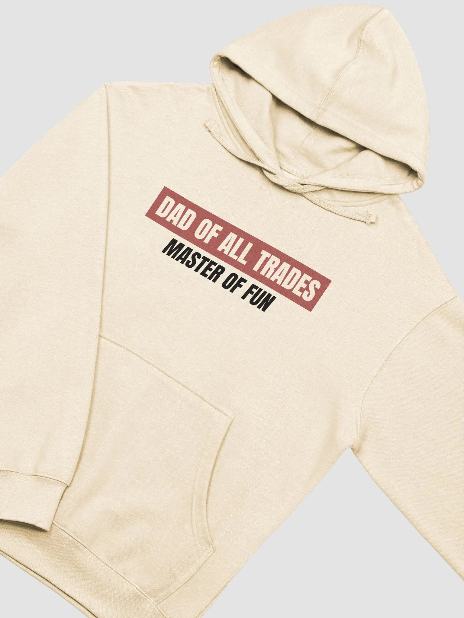 DAD OF ALL TRADES (tan hoodie) product image (3)