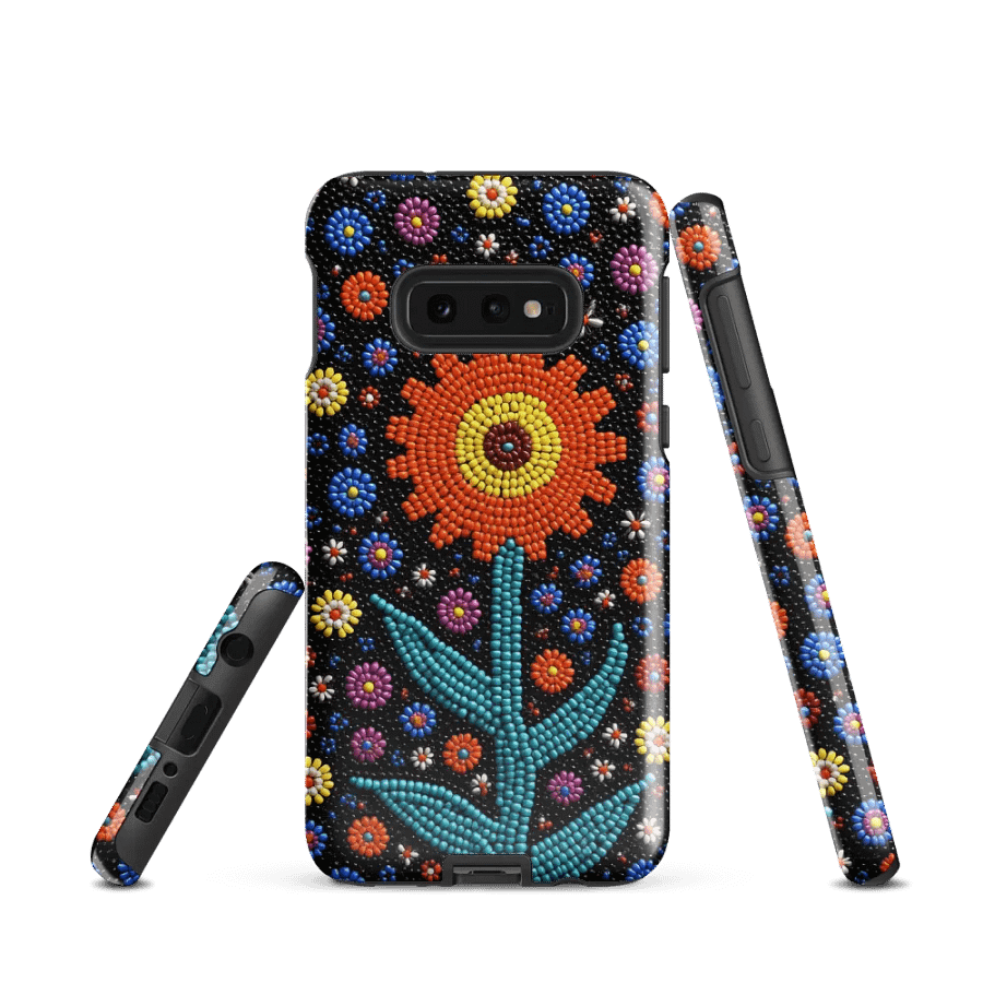 Faux-beaded Floral Samsung® Tough Case product image (2)