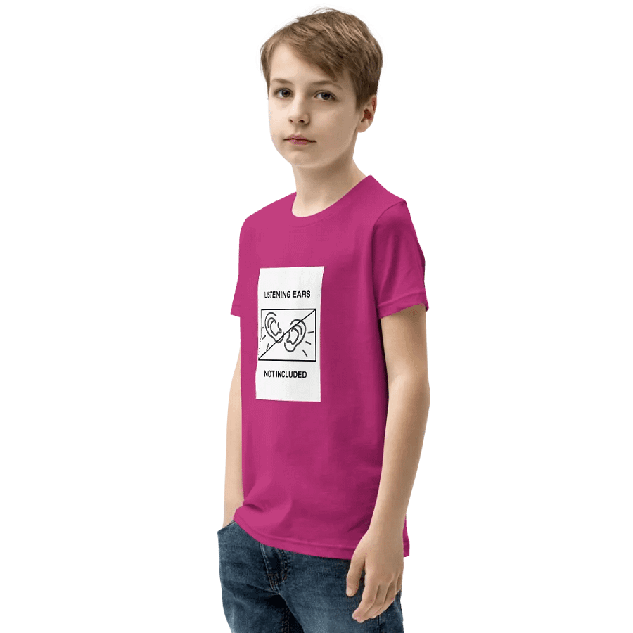 Youth Printed T-Shirt - Listening Ears Not Included product image (79)