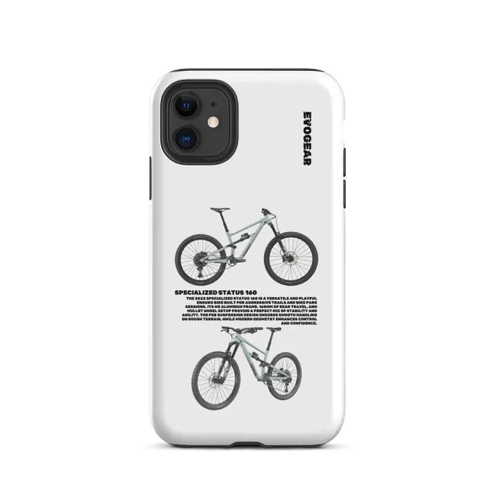White Specialized Status 160 iPhone Case product image (47)