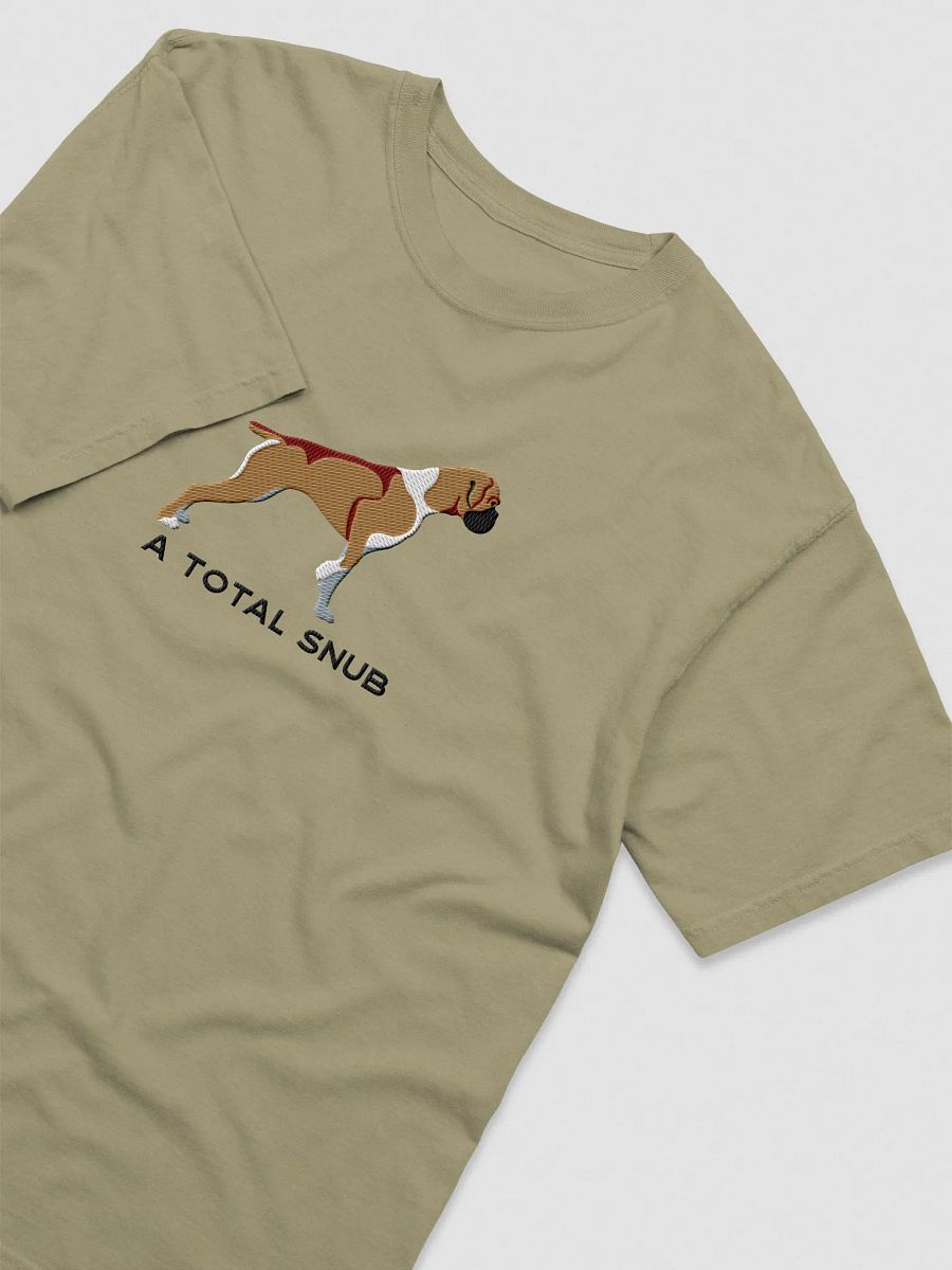 A Total Snub T-Shirt(Embroidered) of a Boxer product image (11)