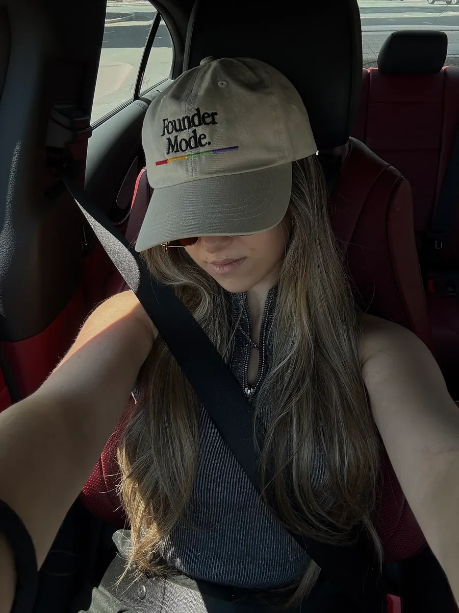 founder mode hat - 100% cotton product image (20)