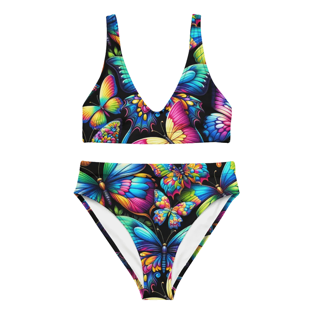 Psychedelic Butterfly Garden Bikini product image (3)