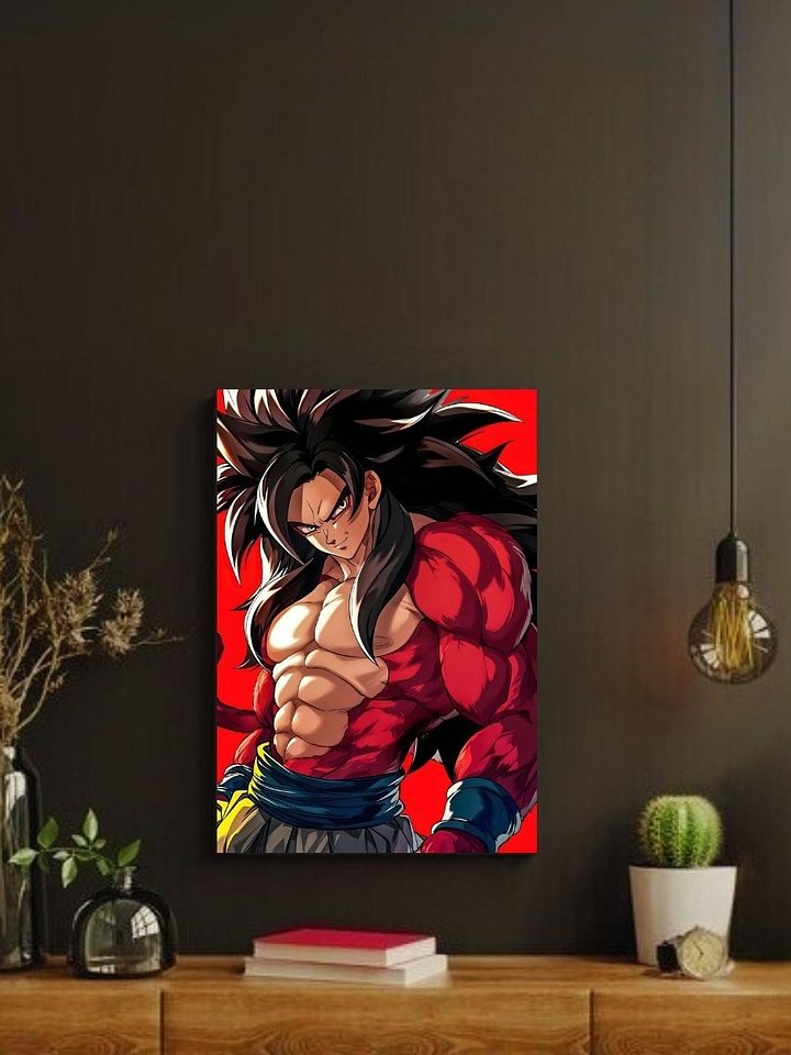 Dragon Ball GT – Goku Primal Fury – 8x10 Metal Print product image (2)