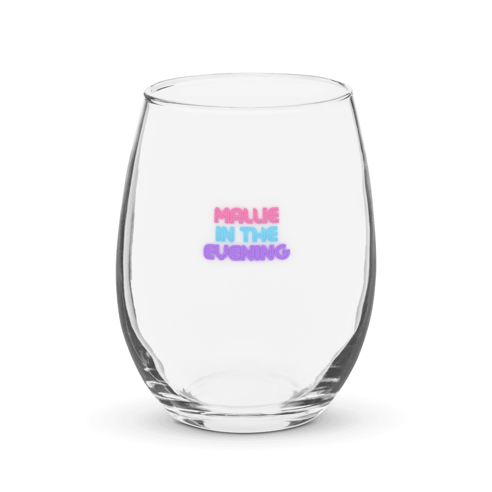 MALLIEEE IN THE EVENING WINE GLASS product image (1)